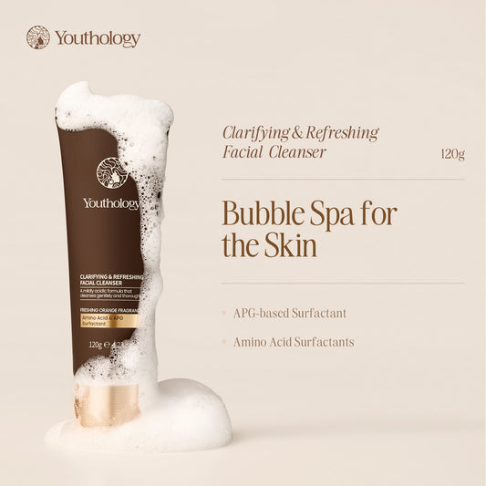 Youthology Clarifying'& Refreshing'Facial Cleanser 120g