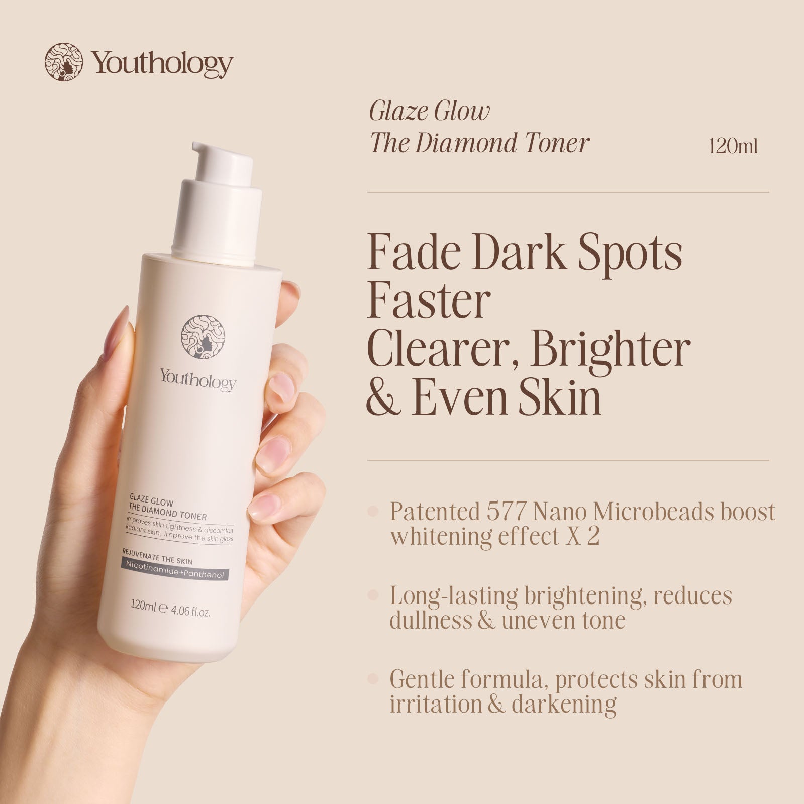Youthology Glaze GlowThe Diamond Toner 120ml