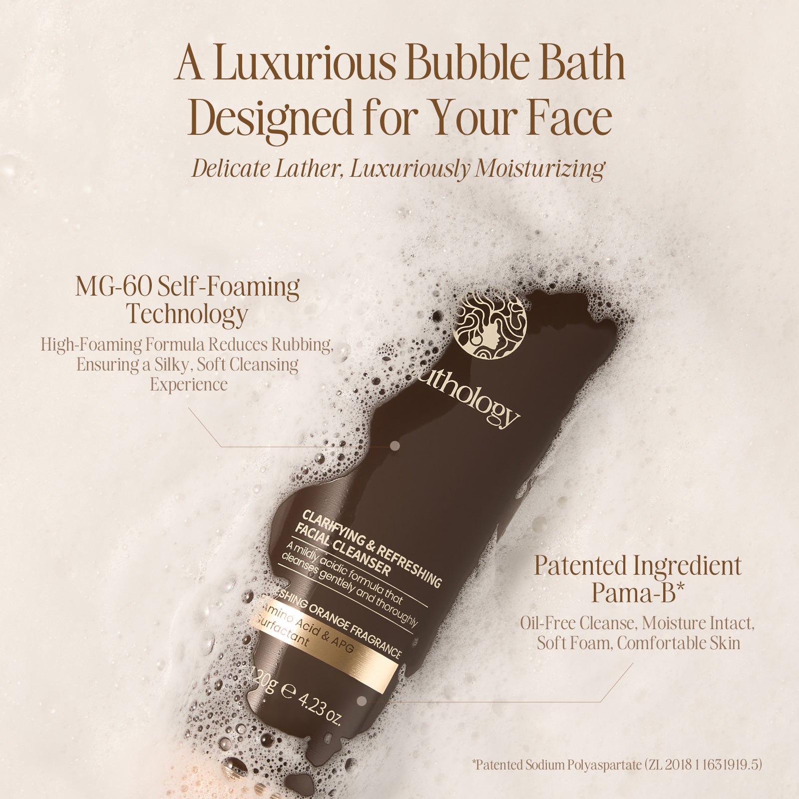 Youthology Clarifying'& Refreshing'Facial Cleanser 120g