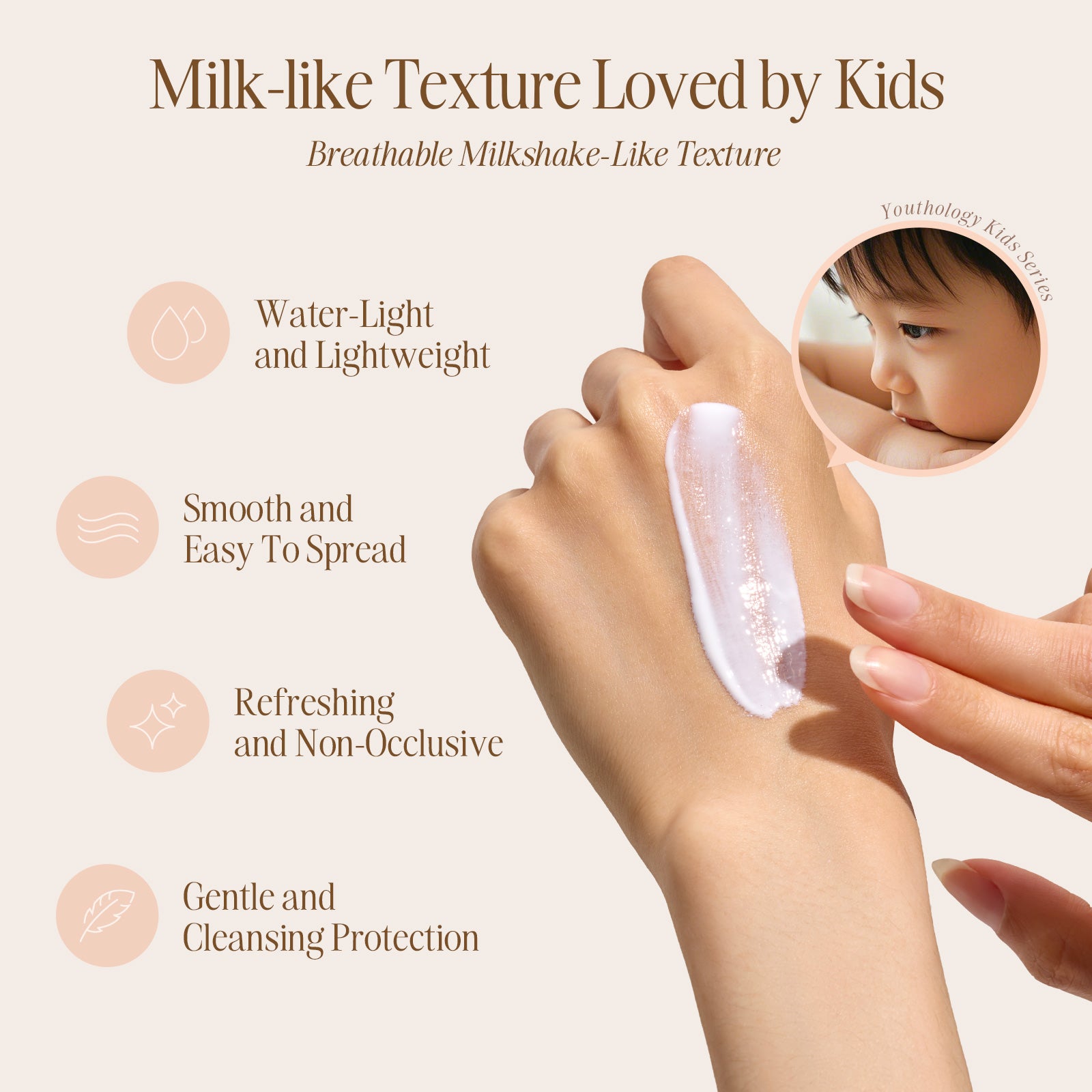 Youthology Kids Physical Sunscreen Cream