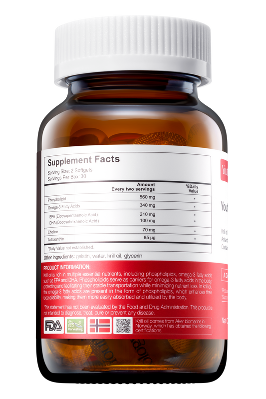 Antarctic Krill Oil 30 Caplets Bottle